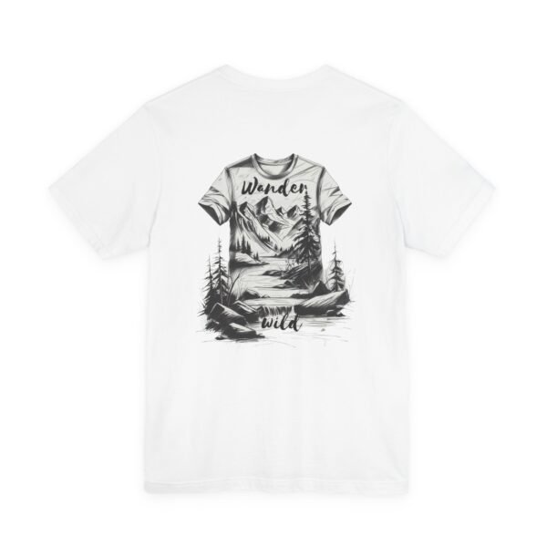 Adventure Tee for Nature Lovers | Explore the Wilderness, Camping T-Shirt, Travel Shirt, Gift for Hikers, Unisex Outdoor Apparel - Image 4