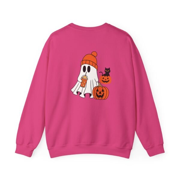Halloween Ghost Crewneck Sweatshirt, Cozy Unisex Sweatshirt, Cute Ghost Design, Fall Fashion, Halloween Costume - Image 38