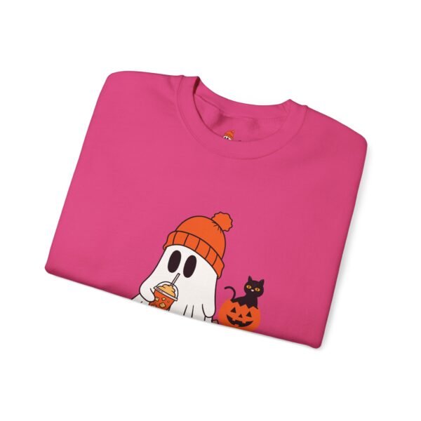Halloween Ghost Crewneck Sweatshirt, Cozy Unisex Sweatshirt, Cute Ghost Design, Fall Fashion, Halloween Costume - Image 39