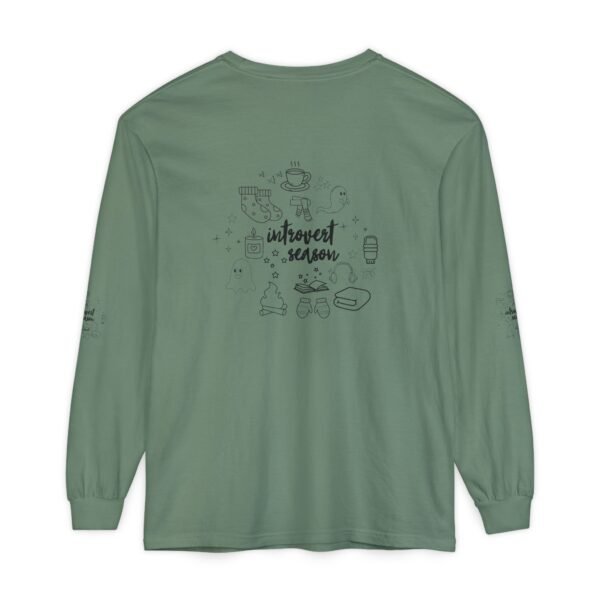 Unisex Long Sleeve T-Shirt - Cozy Autumn Vibes, Perfect for Fall Gatherings, Halloween, Thanksgiving, Gift for Friends, Casual Wear - Image 20