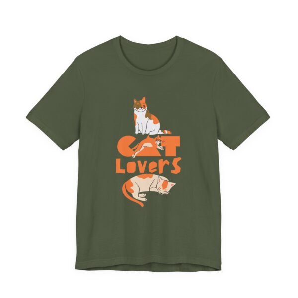 Cat Lovers Unisex Tee - Perfect Gift for Cat Parent, Pet Lover's Shirt, Animal Lover Gift, Casual Wear, Cat-Themed Apparel - Image 11
