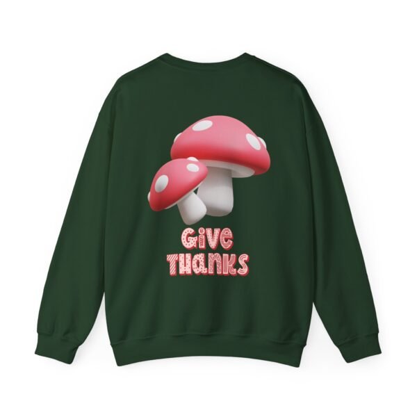 Cozy Mushroom Thankfulness Sweatshirt | Unisex Crewneck, Casual Fall Fashion, Thanksgiving Gift, Cozy Autumn Apparel, Trendy Lounge Wear - Image 17
