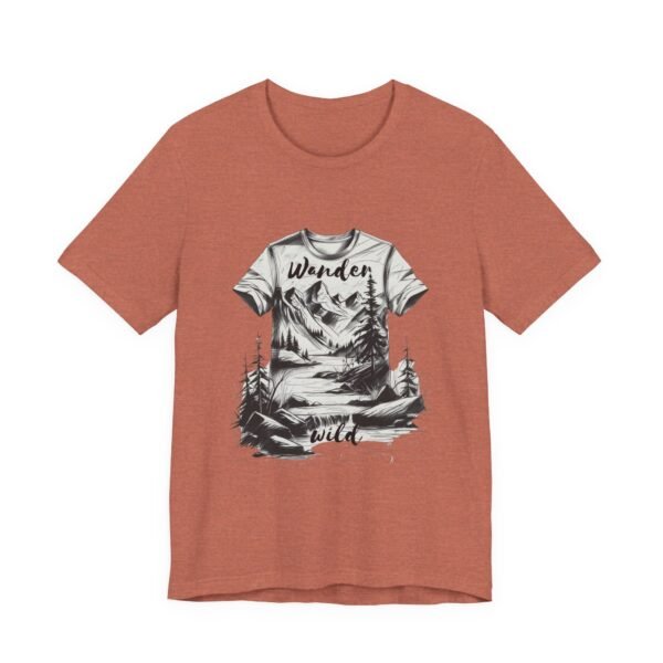 Adventure Tee for Nature Lovers | Explore the Wilderness, Camping T-Shirt, Travel Shirt, Gift for Hikers, Unisex Outdoor Apparel - Image 7
