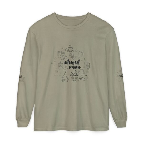 Unisex Long Sleeve T-Shirt - Cozy Autumn Vibes, Perfect for Fall Gatherings, Halloween, Thanksgiving, Gift for Friends, Casual Wear - Image 16