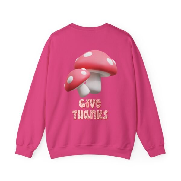 Cozy Mushroom Thankfulness Sweatshirt | Unisex Crewneck, Casual Fall Fashion, Thanksgiving Gift, Cozy Autumn Apparel, Trendy Lounge Wear - Image 32