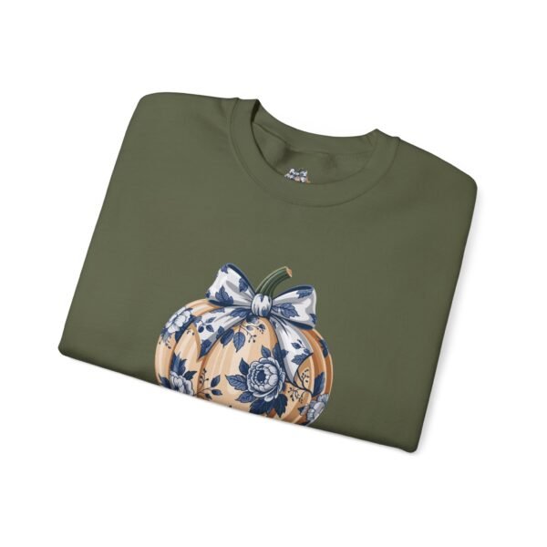 Fall Pumpkin Queen Crewneck Sweatshirt | Cozy Autumn Apparel | Halloween Gift | Seasonal Fashion | Unisex Sweatshirt - Image 15