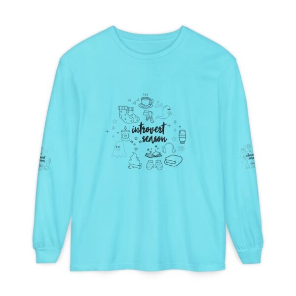Unisex Long Sleeve T-Shirt - Cozy Autumn Vibes, Perfect for Fall Gatherings, Halloween, Thanksgiving, Gift for Friends, Casual Wear - Image 22