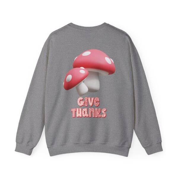 Cozy Mushroom Thankfulness Sweatshirt | Unisex Crewneck, Casual Fall Fashion, Thanksgiving Gift, Cozy Autumn Apparel, Trendy Lounge Wear - Image 20