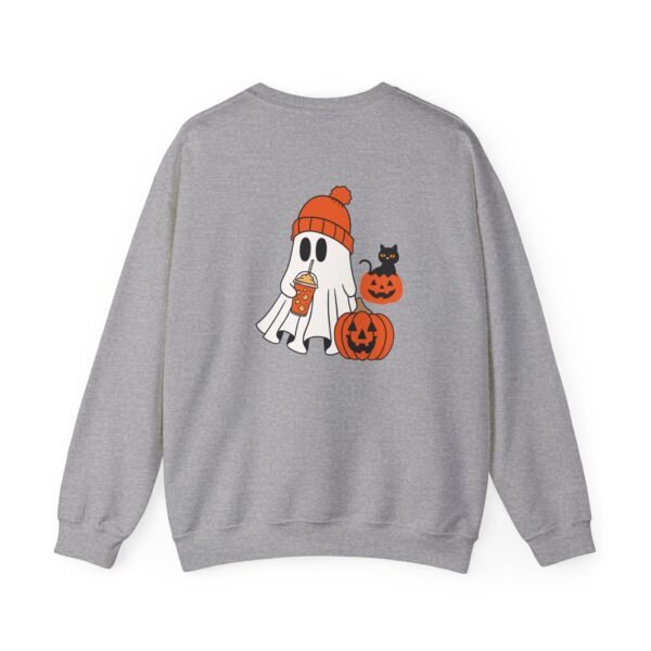 Halloween Ghost Crewneck Sweatshirt, Cozy Unisex Sweatshirt, Cute Ghost Design, Fall Fashion, Halloween Costume - Image 8