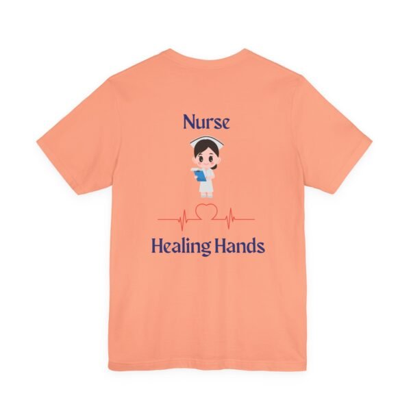 Cute Nurse Healing Hands Tee, Nurse Gift, Healthcare Shirt, Medical Apparel, Appreciation Day Gift, Birthday Present - Image 8