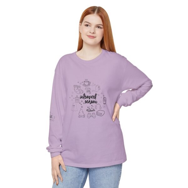 Unisex Long Sleeve T-Shirt - Cozy Autumn Vibes, Perfect for Fall Gatherings, Halloween, Thanksgiving, Gift for Friends, Casual Wear - Image 39