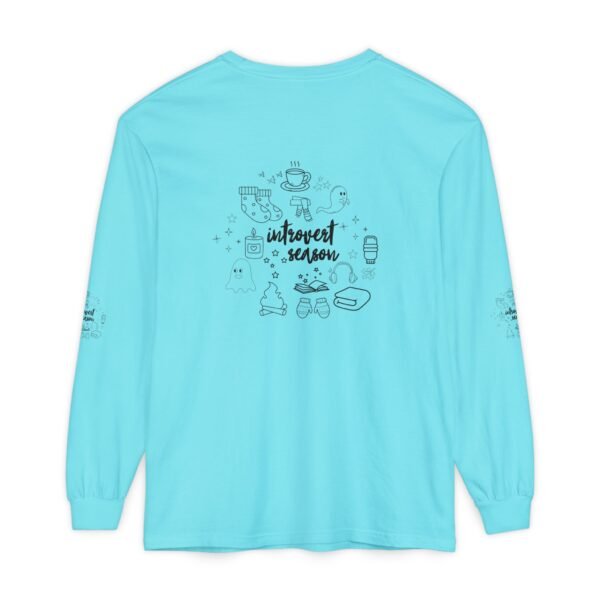Unisex Long Sleeve T-Shirt - Cozy Autumn Vibes, Perfect for Fall Gatherings, Halloween, Thanksgiving, Gift for Friends, Casual Wear - Image 23