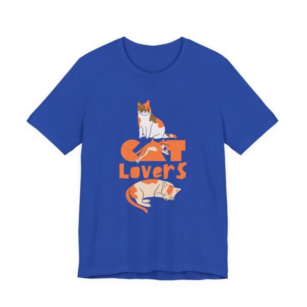 Cat Lovers Unisex Tee - Perfect Gift for Cat Parent, Pet Lover's Shirt, Animal Lover Gift, Casual Wear, Cat-Themed Apparel - Image 19