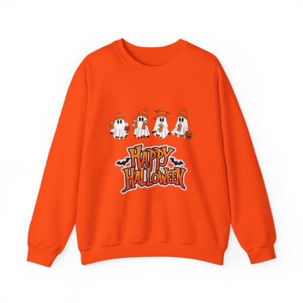 Halloween Ghost Crewneck – Cozy Unisex Fall Sweatshirt - Image 17