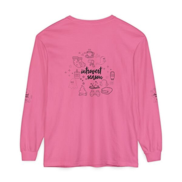 Unisex Long Sleeve T-Shirt - Cozy Autumn Vibes, Perfect for Fall Gatherings, Halloween, Thanksgiving, Gift for Friends, Casual Wear - Image 44