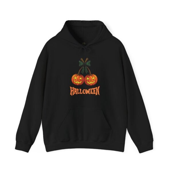Halloween Pumpkins Hoodie - Cozy Unisex Sweatshirt Perfect for Fall Celebrations, Spooky Season, Costume Parties, Halloween Decor, and [...] - Image 5