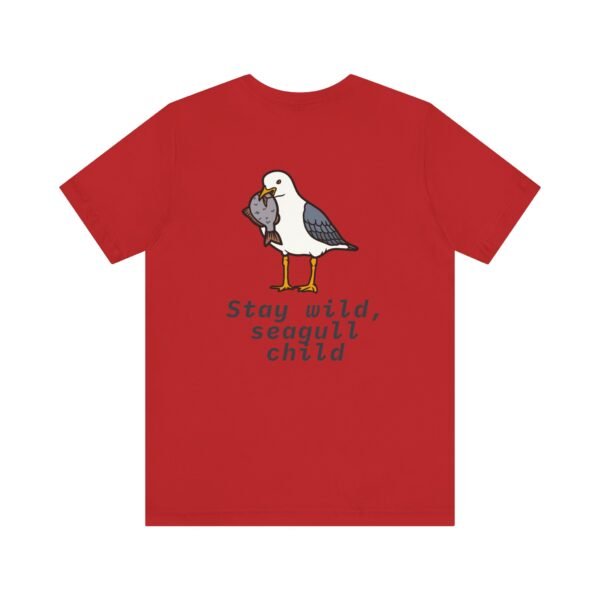 Stay Wild Seagull Child Unisex Tee, Fun Bird Shirt, Casual Wear, Gift for Animal Lovers, Summer Outfit, Nature T-Shirt - Image 18