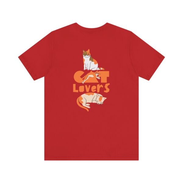 Cat Lovers Unisex Tee - Perfect Gift for Cat Parent, Pet Lover's Shirt, Animal Lover Gift, Casual Wear, Cat-Themed Apparel - Image 34