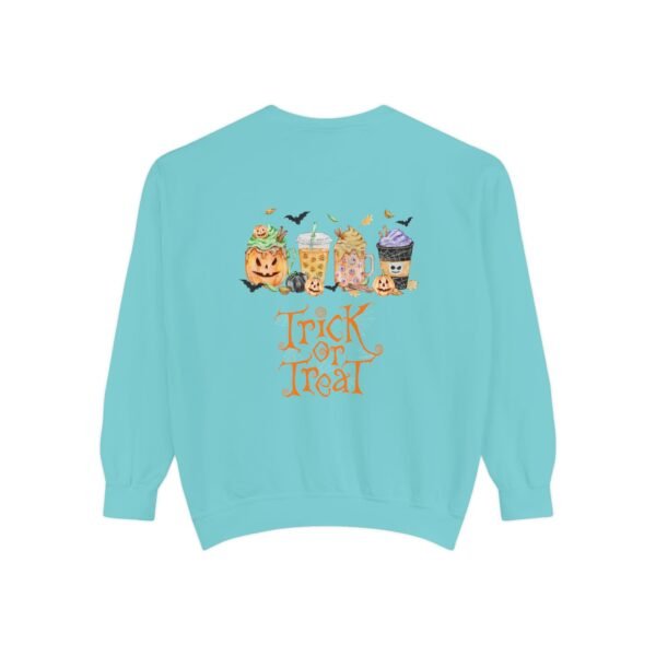 Halloween Sweatshirt, Cozy Unisex Trick or Treat Sweatshirt, Fall Fashion, Halloween Apparel, Comfortable Gift for October - Image 14