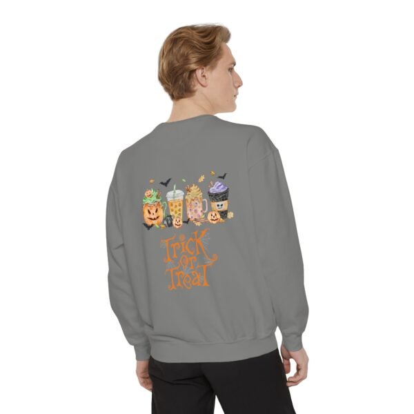 Halloween Sweatshirt, Cozy Unisex Trick or Treat Sweatshirt, Fall Fashion, Halloween Apparel, Comfortable Gift for October - Image 12