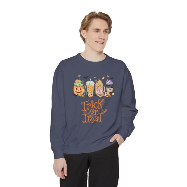 Halloween Sweatshirt, Cozy Unisex Trick or Treat Sweatshirt, Fall Fashion, Halloween Apparel, Comfortable Gift for October - Image 27