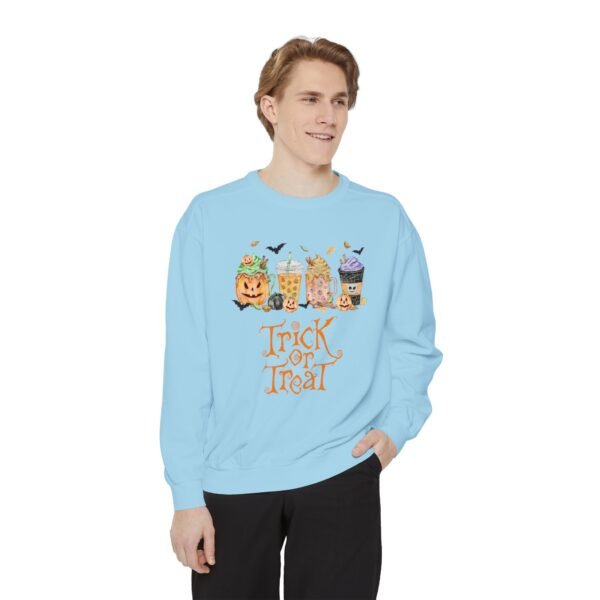 Halloween Sweatshirt, Cozy Unisex Trick or Treat Sweatshirt, Fall Fashion, Halloween Apparel, Comfortable Gift for October - Image 19