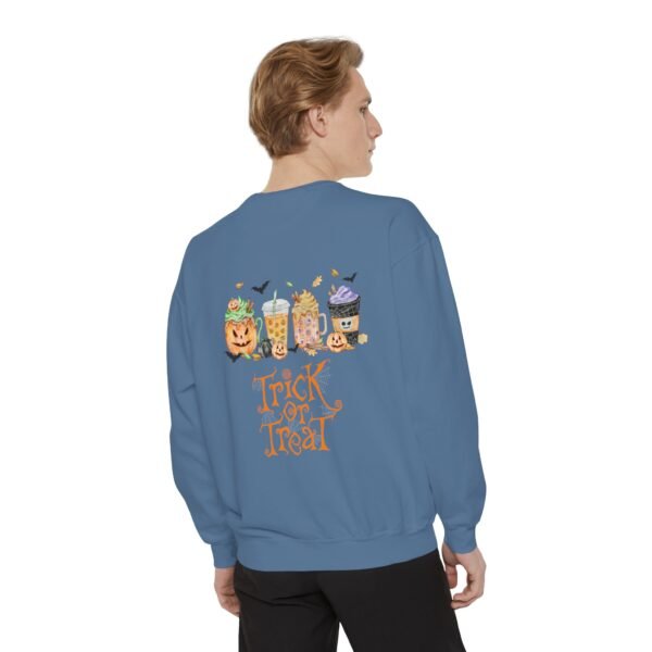 Halloween Sweatshirt, Cozy Unisex Trick or Treat Sweatshirt, Fall Fashion, Halloween Apparel, Comfortable Gift for October - Image 24