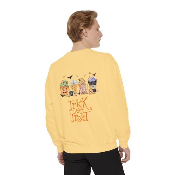 Halloween Sweatshirt, Cozy Unisex Trick or Treat Sweatshirt, Fall Fashion, Halloween Apparel, Comfortable Gift for October - Image 8