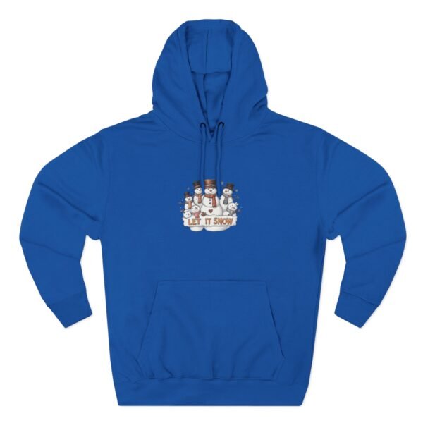 Cozy Snowman Hoodie for Winter Celebrations, Fleece Pullover, Holiday Sweatshirt, Cute Winter Apparel, Gift for Snow Lovers - Image 16