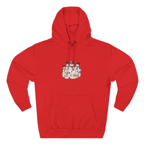 Cozy Snowman Hoodie for Winter Celebrations, Fleece Pullover, Holiday Sweatshirt, Cute Winter Apparel, Gift for Snow Lovers - Image 19