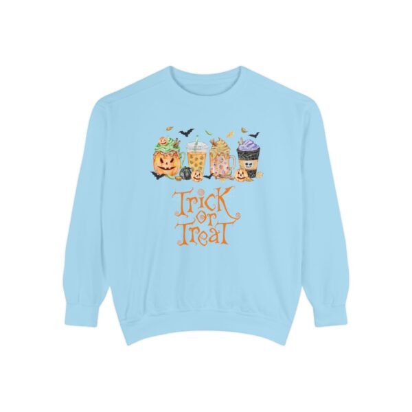 Halloween Sweatshirt, Cozy Unisex Trick or Treat Sweatshirt, Fall Fashion, Halloween Apparel, Comfortable Gift for October - Image 17