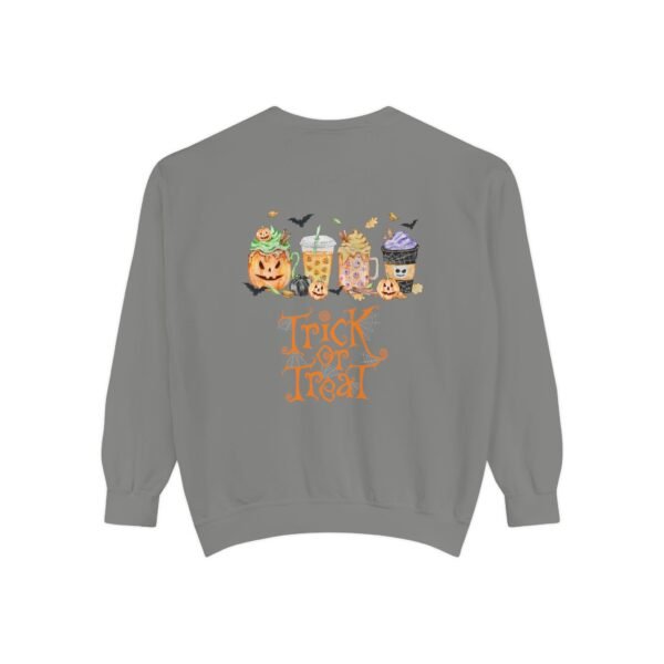 Halloween Sweatshirt, Cozy Unisex Trick or Treat Sweatshirt, Fall Fashion, Halloween Apparel, Comfortable Gift for October - Image 10