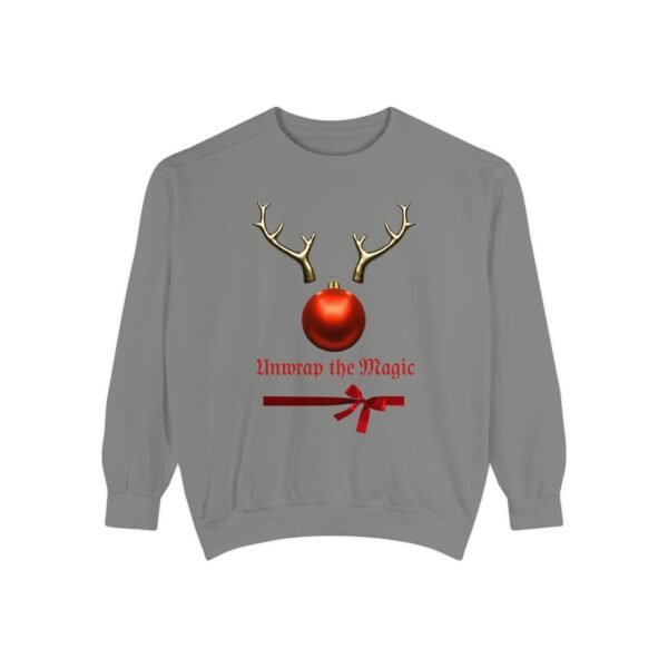 Magic Unwrapped Sweatshirt | Holiday Sweatshirt, Gift for Her, Cozy Christmas Sweatshirt, Winter Fashion, Family Gatherings - Image 9