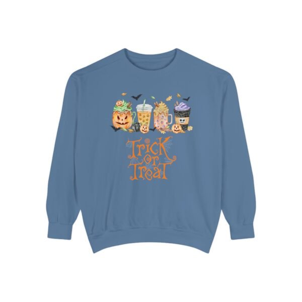 Halloween Sweatshirt, Cozy Unisex Trick or Treat Sweatshirt, Fall Fashion, Halloween Apparel, Comfortable Gift for October - Image 21