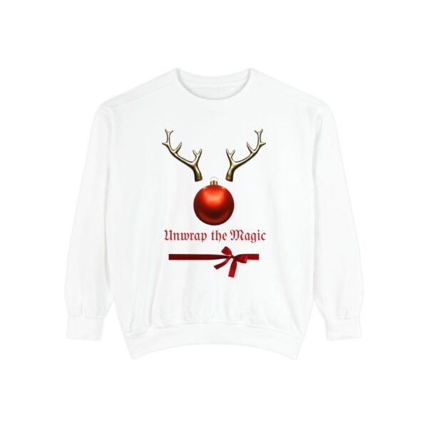 Magic Unwrapped Sweatshirt | Holiday Sweatshirt, Gift for Her, Cozy Christmas Sweatshirt, Winter Fashion, Family Gatherings - Image 2