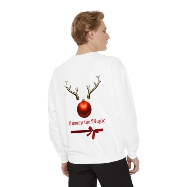 Magic Unwrapped Sweatshirt | Holiday Sweatshirt, Gift for Her, Cozy Christmas Sweatshirt, Winter Fashion, Family Gatherings - Image 4