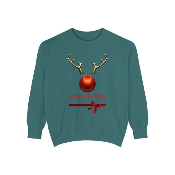 Magic Unwrapped Sweatshirt | Holiday Sweatshirt, Gift for Her, Cozy Christmas Sweatshirt, Winter Fashion, Family Gatherings - Image 13
