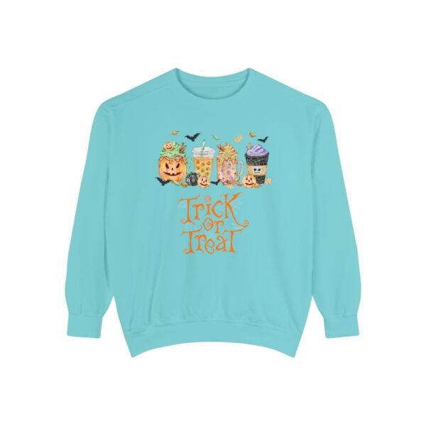 Halloween Sweatshirt, Cozy Unisex Trick or Treat Sweatshirt, Fall Fashion, Halloween Apparel, Comfortable Gift for October - Image 13